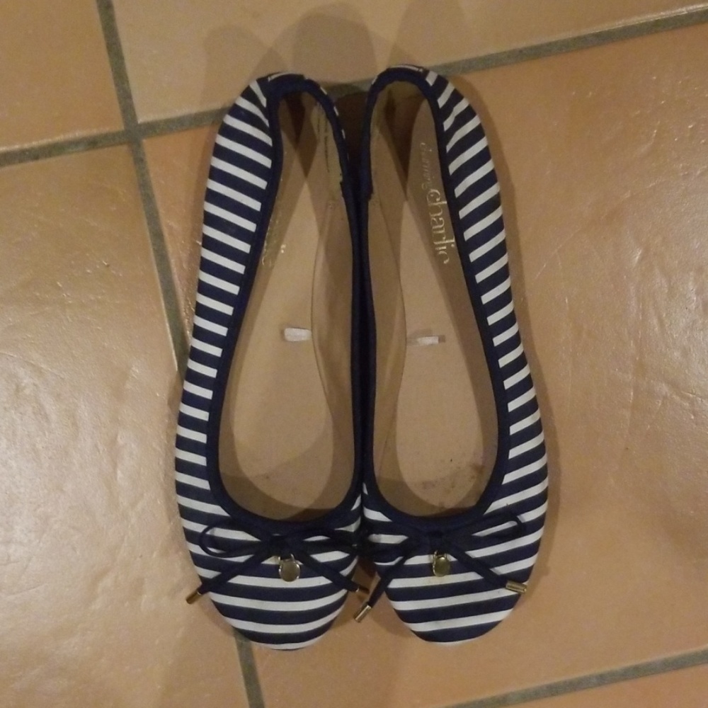 Charming Charlie striped flats
